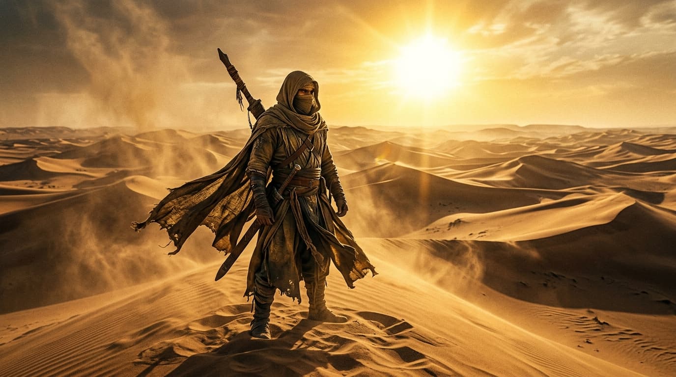 The Warrior's Descent into Shadow